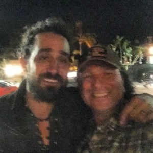 The author with Quino of Big Mountain, May 24, 2015.